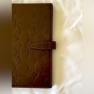 Vintage Coach Photo Wallet